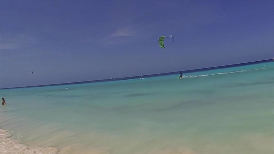 Kitesurfing Klein Curacao